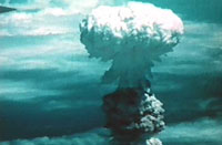 Nuclear Explosion Over Nagasaki