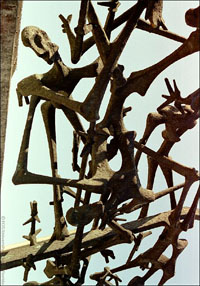 Monumento en Dachau